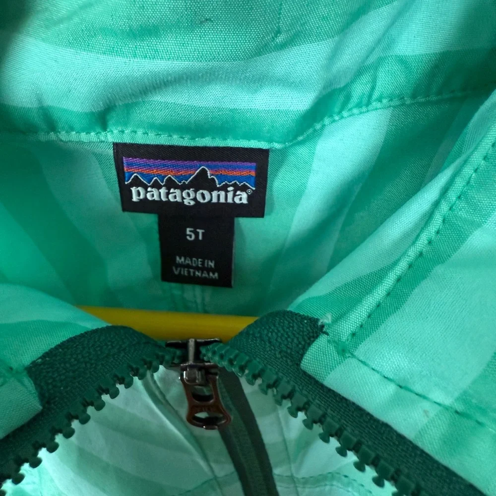 Patagonia High Sun summer Green Kids' Jacket - Picture 2 of 6